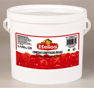 Cereza roja mitades Helios