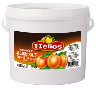 Mermelada de albaricoque tamizada 65º Helios