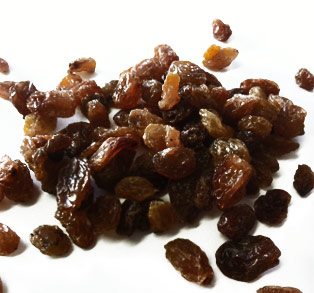 Pasas sultanas sin pepita